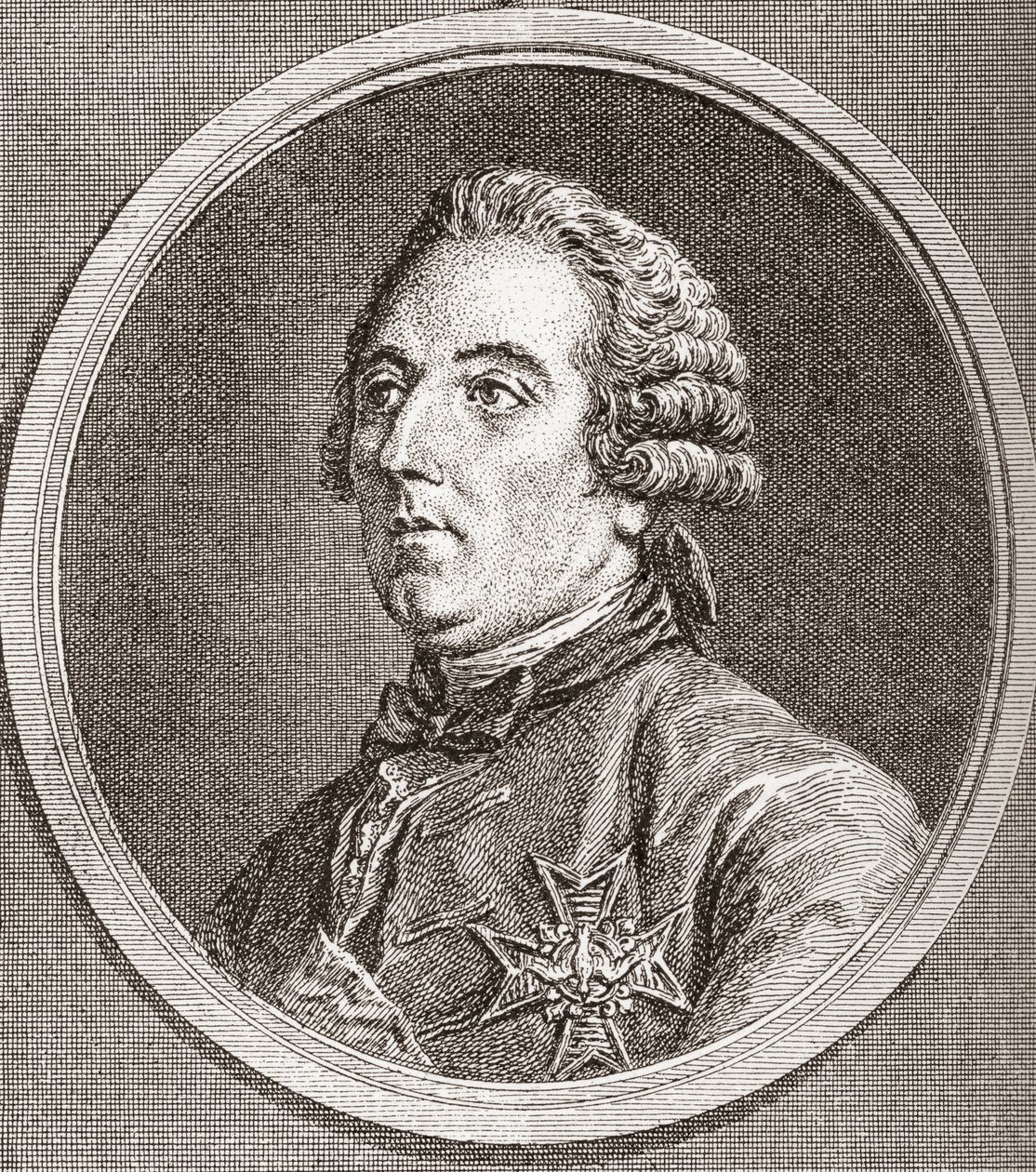 Louis César de La Baume Le Blanc, duca di Vaujours, duca di La Vallière, 1708-1780. Nobile francese, bibliofilo e militare. Da Les Heures Libres pubblicato nel 1908 da French School