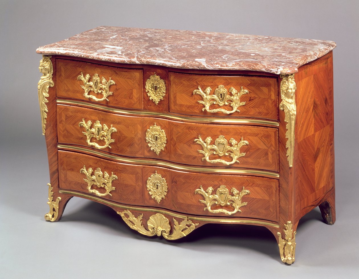 Comò Luigi XV di Francois Garnier c.1730 da French School