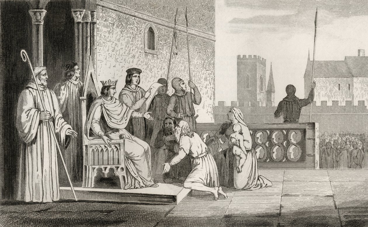 Luigi X (1289-1316) il Malizioso emancipa i servi, da 