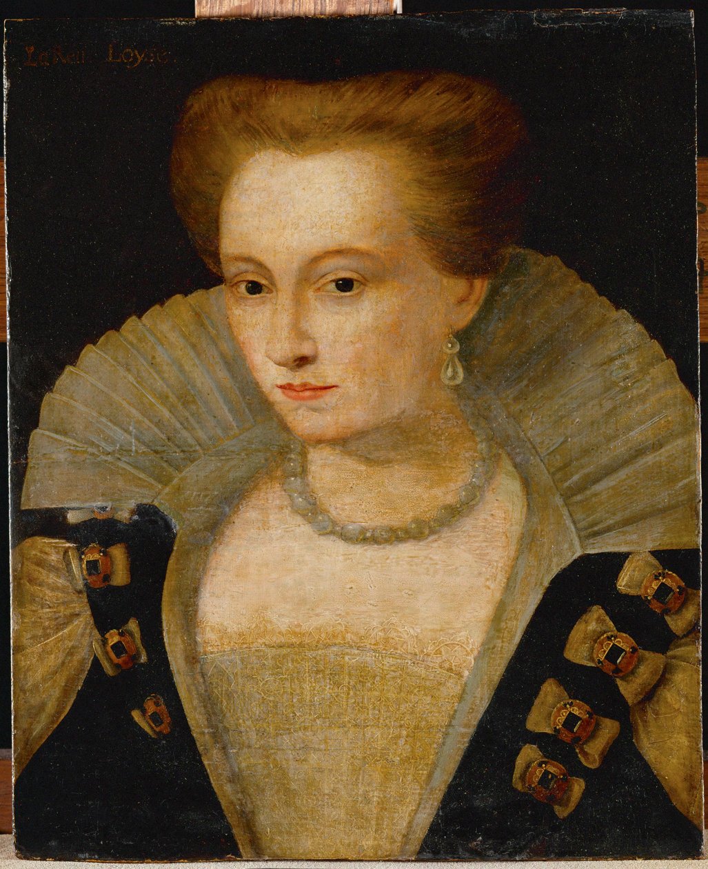 Luisa di Lorena, regina di Francia, moglie di Enrico III ... da French School