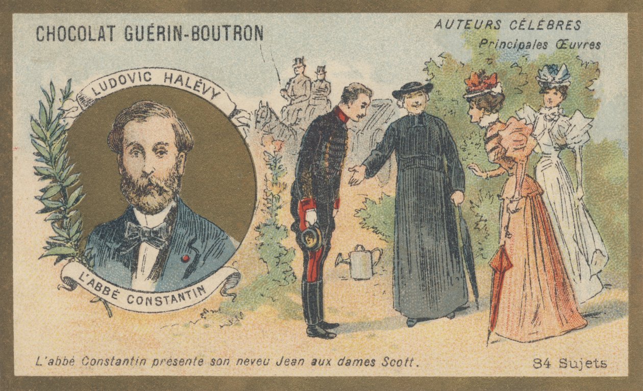 Ludovic Halevy (1834-1908), drammaturgo, librettista di operette e opere, e romanziere francese, autore di “L