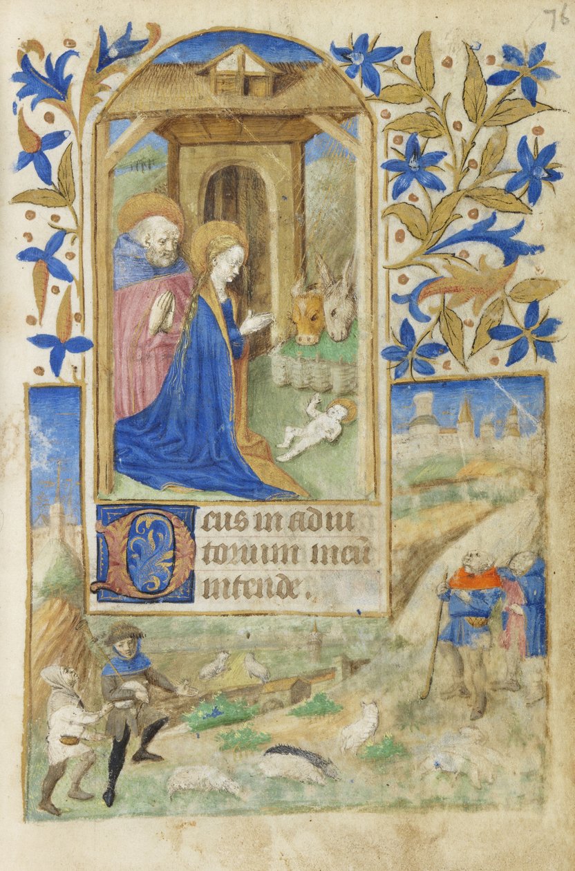 La Natività, 1464 da French School