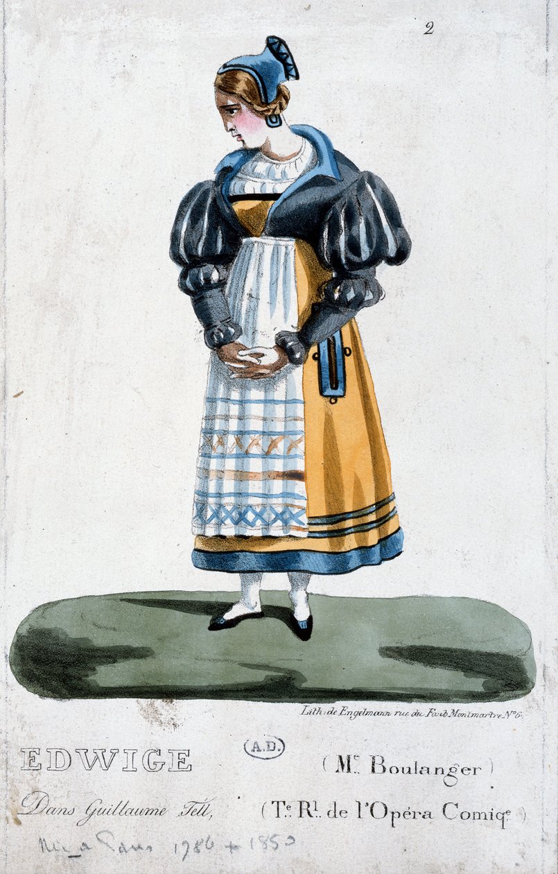 Madame Boulanger nel ruolo di Edwige nell