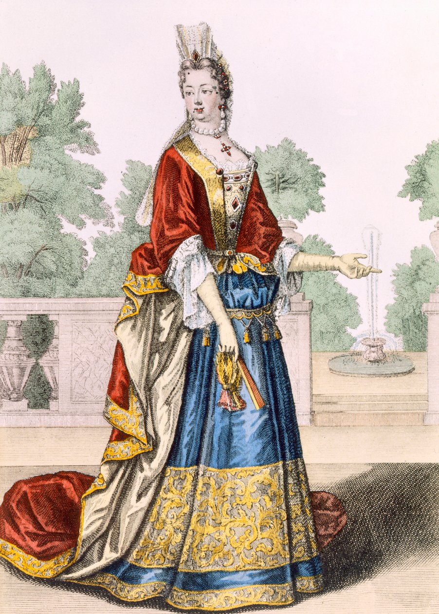 Madame La Duchesse du Maine, 1692 da French School