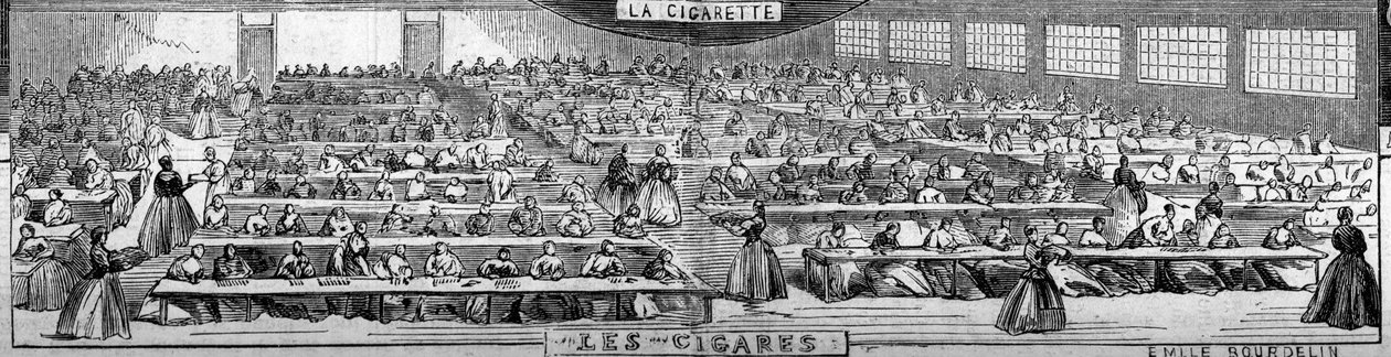 Fabbrica di tabacchi, Parigi da French School