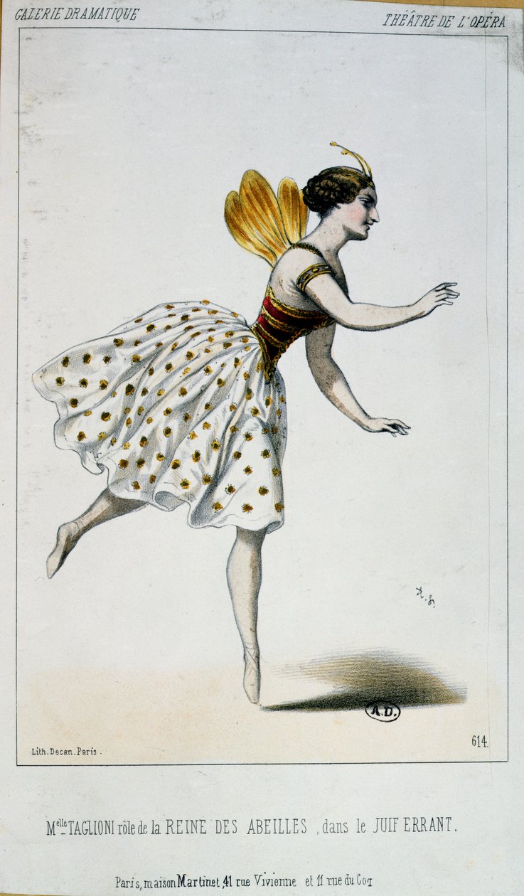 Maria Taglioni (1804-84) come l