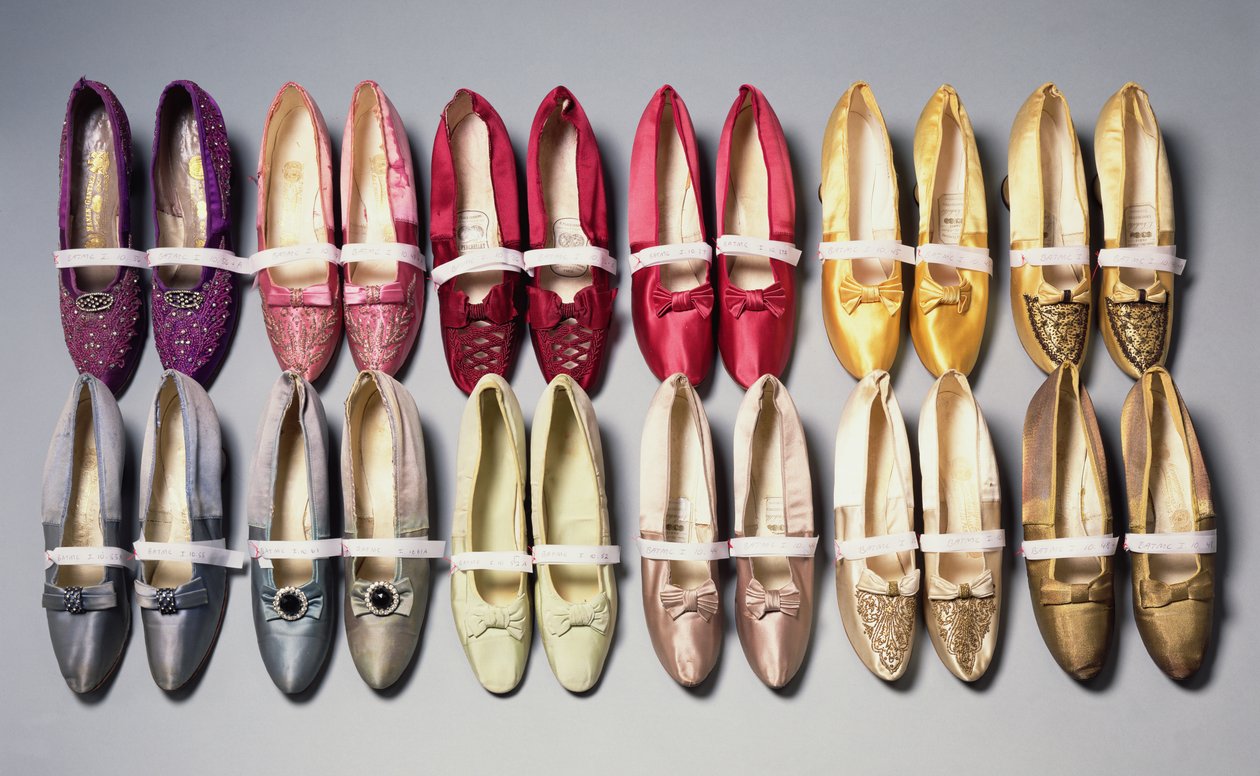 Scarpe di Mary Chamberlain, 1890s da French School
