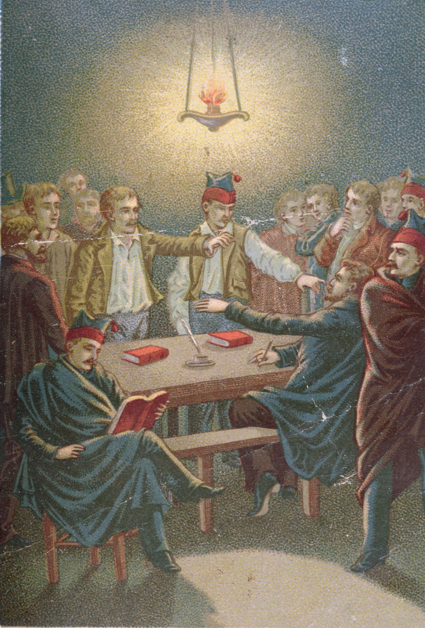 Riunione dei Carbonari, c.1815-30 da French School