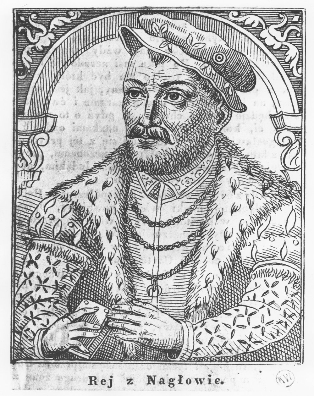 Mikołaj Rej (incisione) da French School
