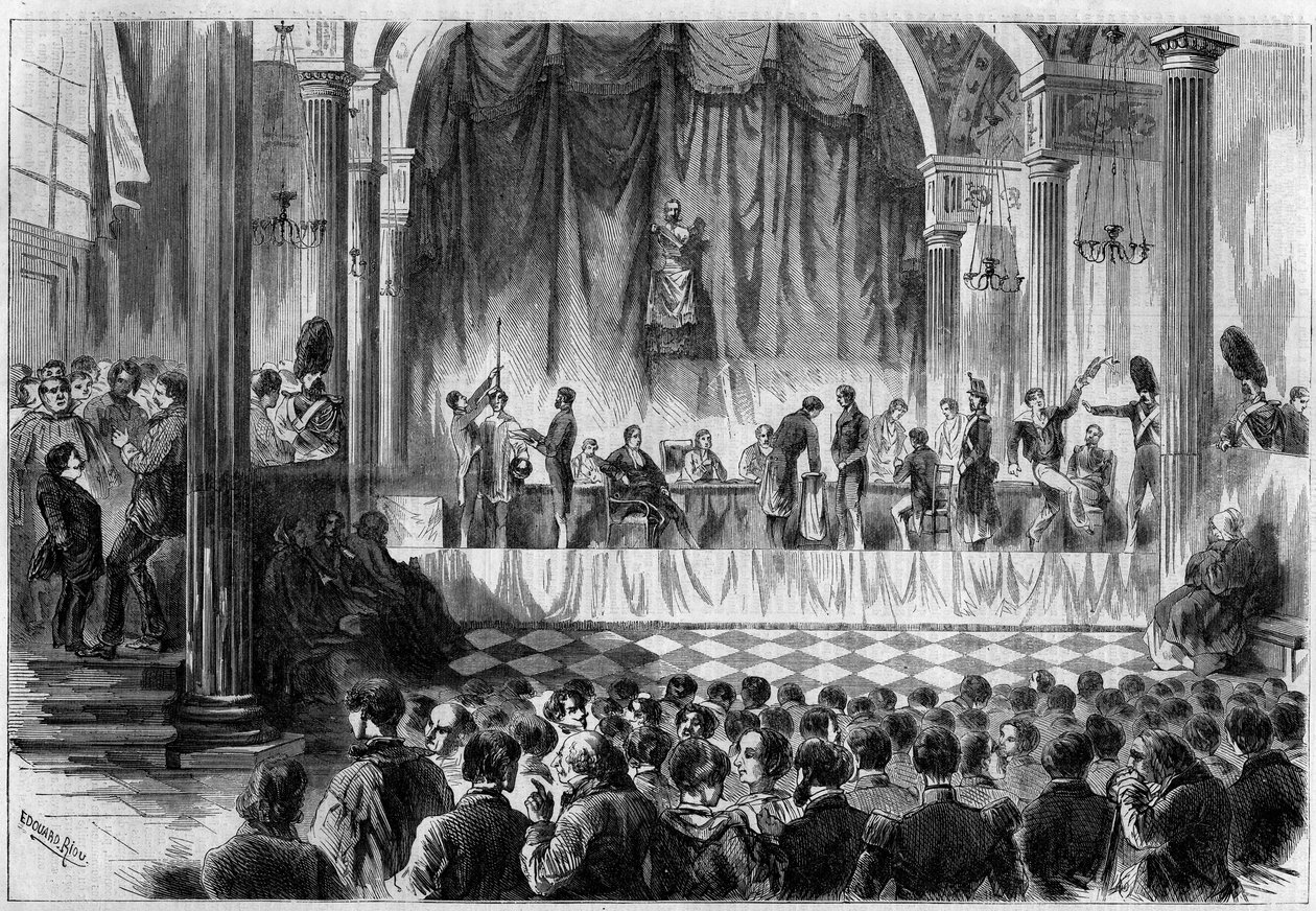 Reclutamento militare: sorteggio per i coscritti del 1858, nella sala Saint Jean dell