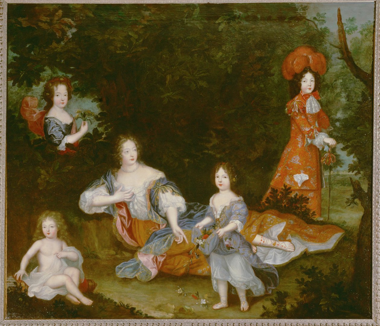 Mme. de Montespan, amante di Luigi XIV ... (dipinto su tela) da French School