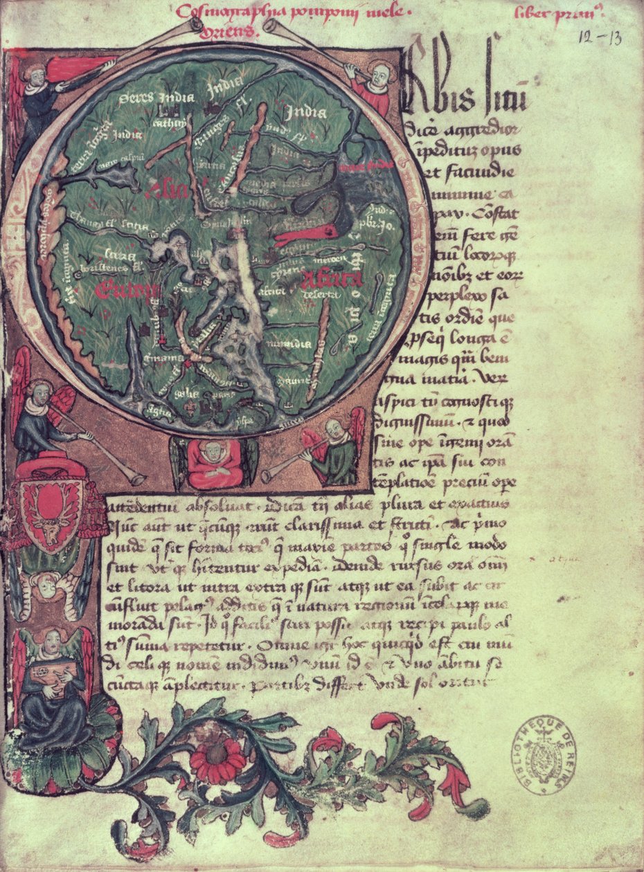 Ms 1321 fol.12 Iniziale istoriata 