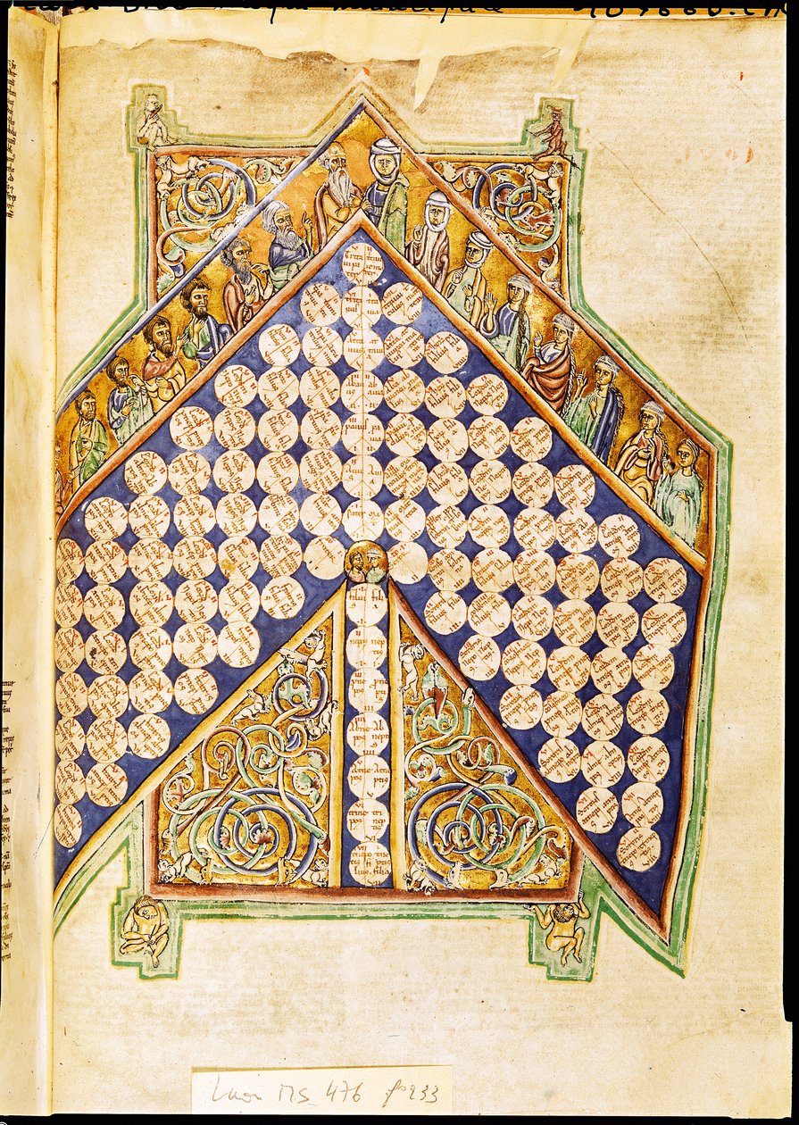Pagina da una Bibbia da French School
