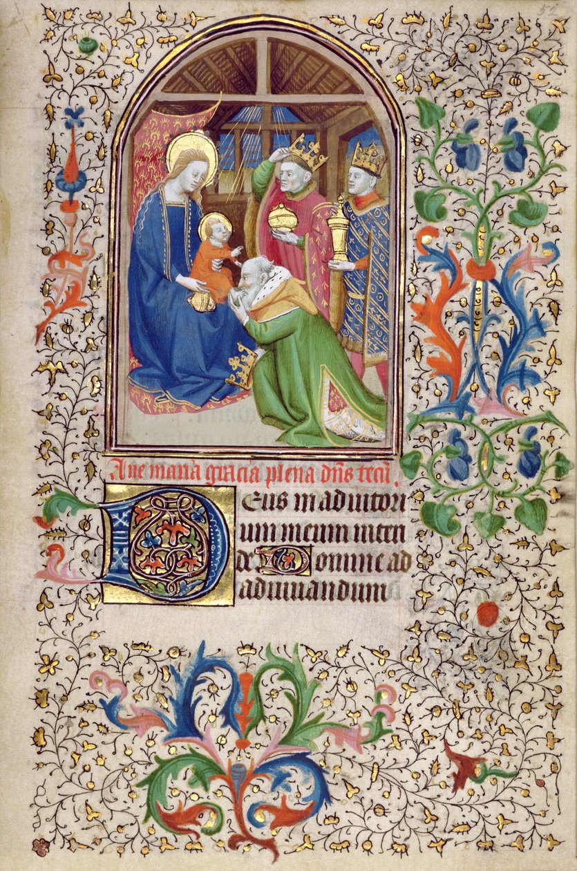 Adorazione dei Magi, Amiens da French School