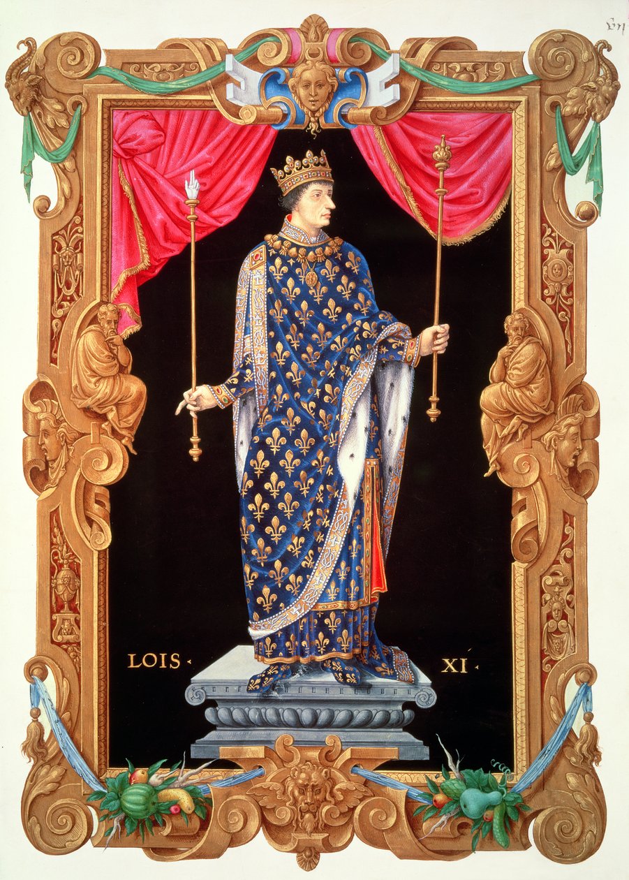 Luigi XI (1423-83) da French School