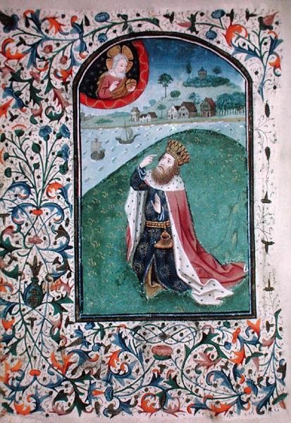 Ms Gen 288 f.131v Visione, c.1460 da French School