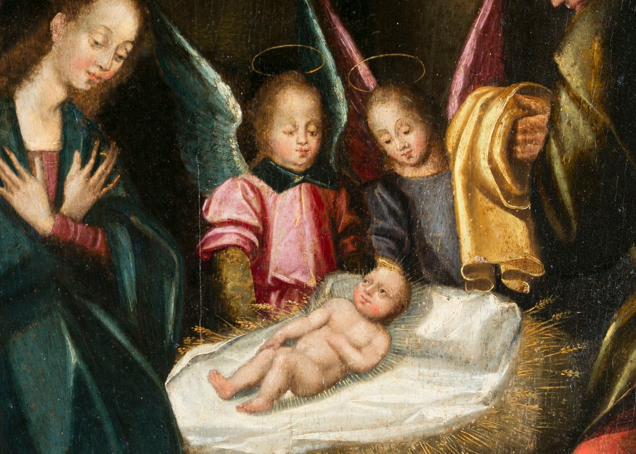 Natività (dettaglio) da French School
