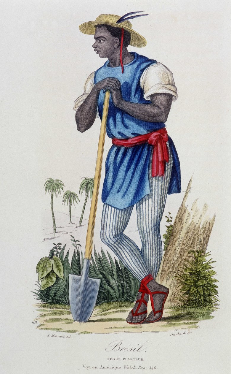 Negro piantatore del Brasile - in 