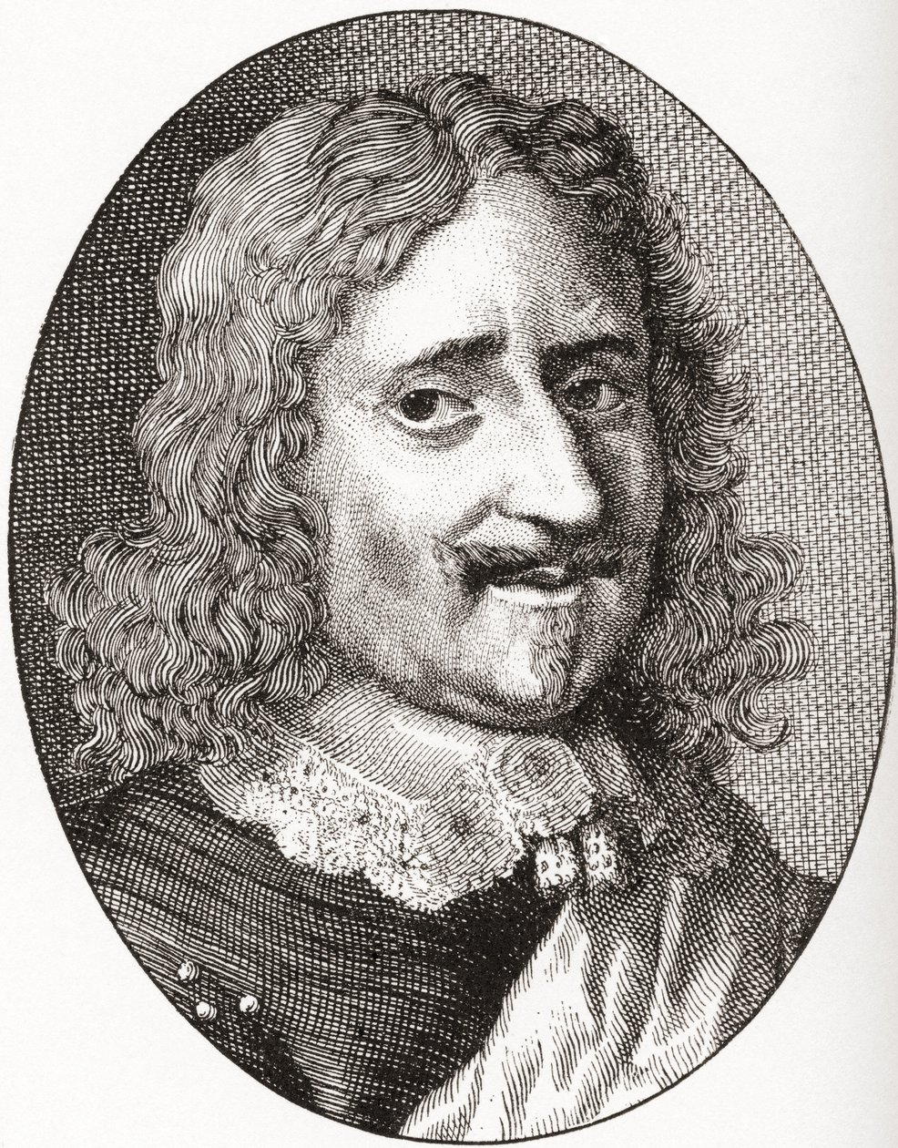 Nicolas V de Neufville de Villeroy, 1° Duca di Villeroy, 1598-1685. Nobile francese e maresciallo di Francia. Da Les Heures Libres pubblicato nel 1908 da French School