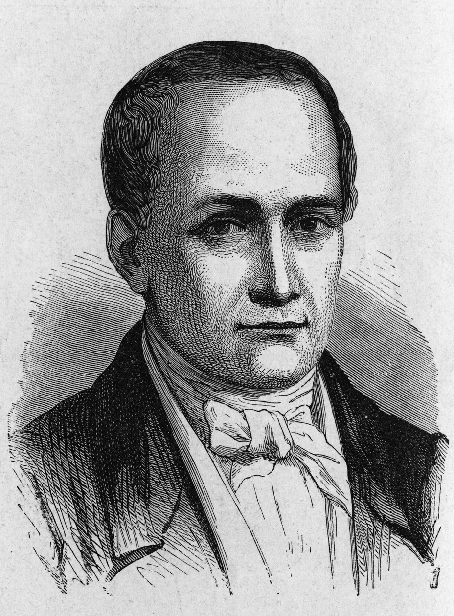 Nicéphore Niépce (1765-1833), inventore francese, pioniere della fotografia - in "Album della Scienza; illustri scienziati; Grandi scoperte" 1896 da French School