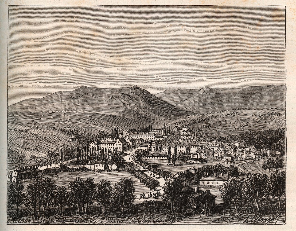 Niederbron-les-Bains in Alsazia da French School