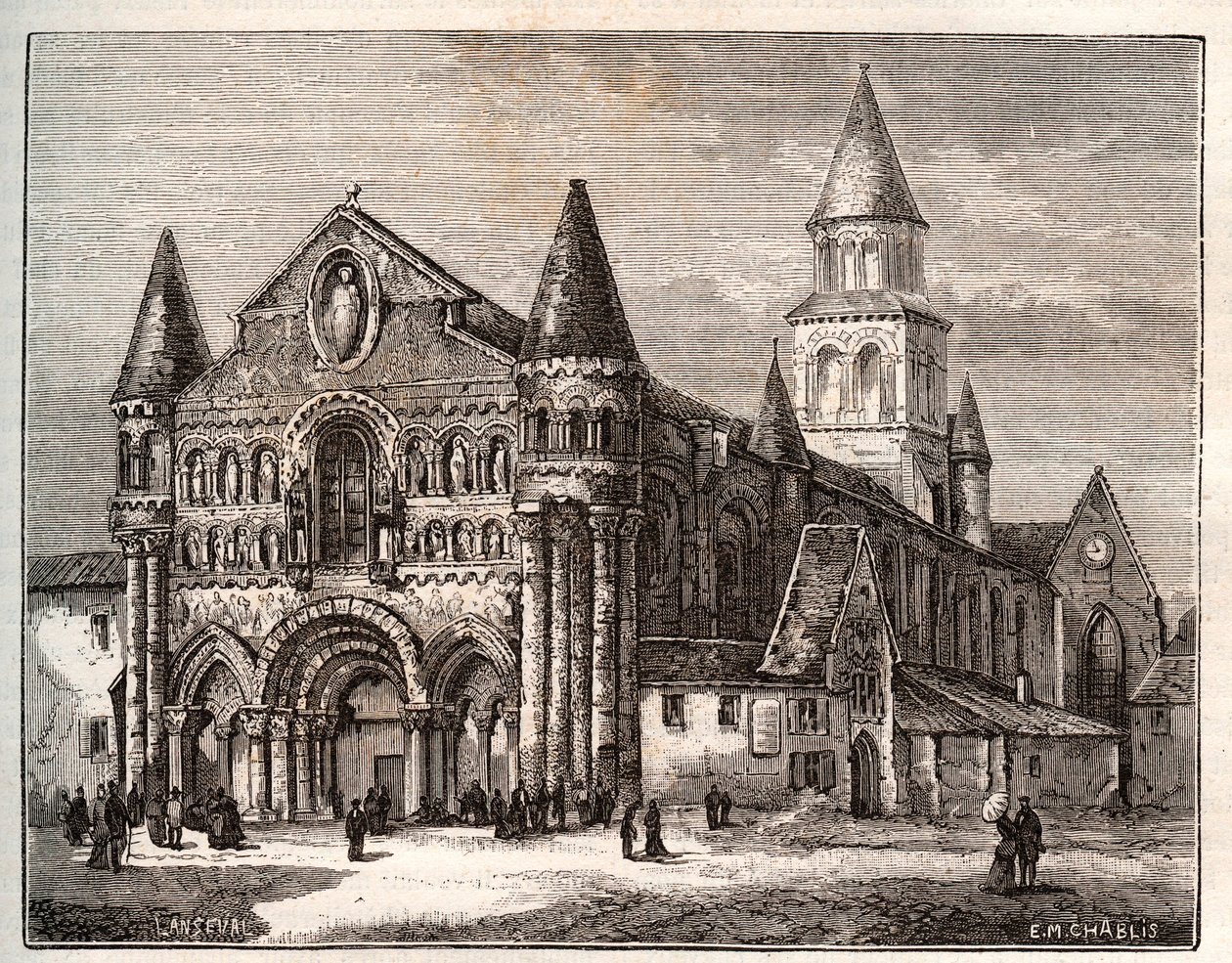 Notre Dame di Poitiers da French School