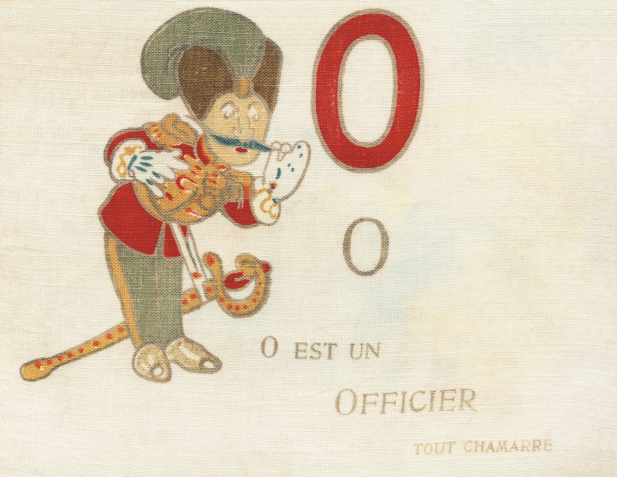 O è un ufficiale di combattimento da French School