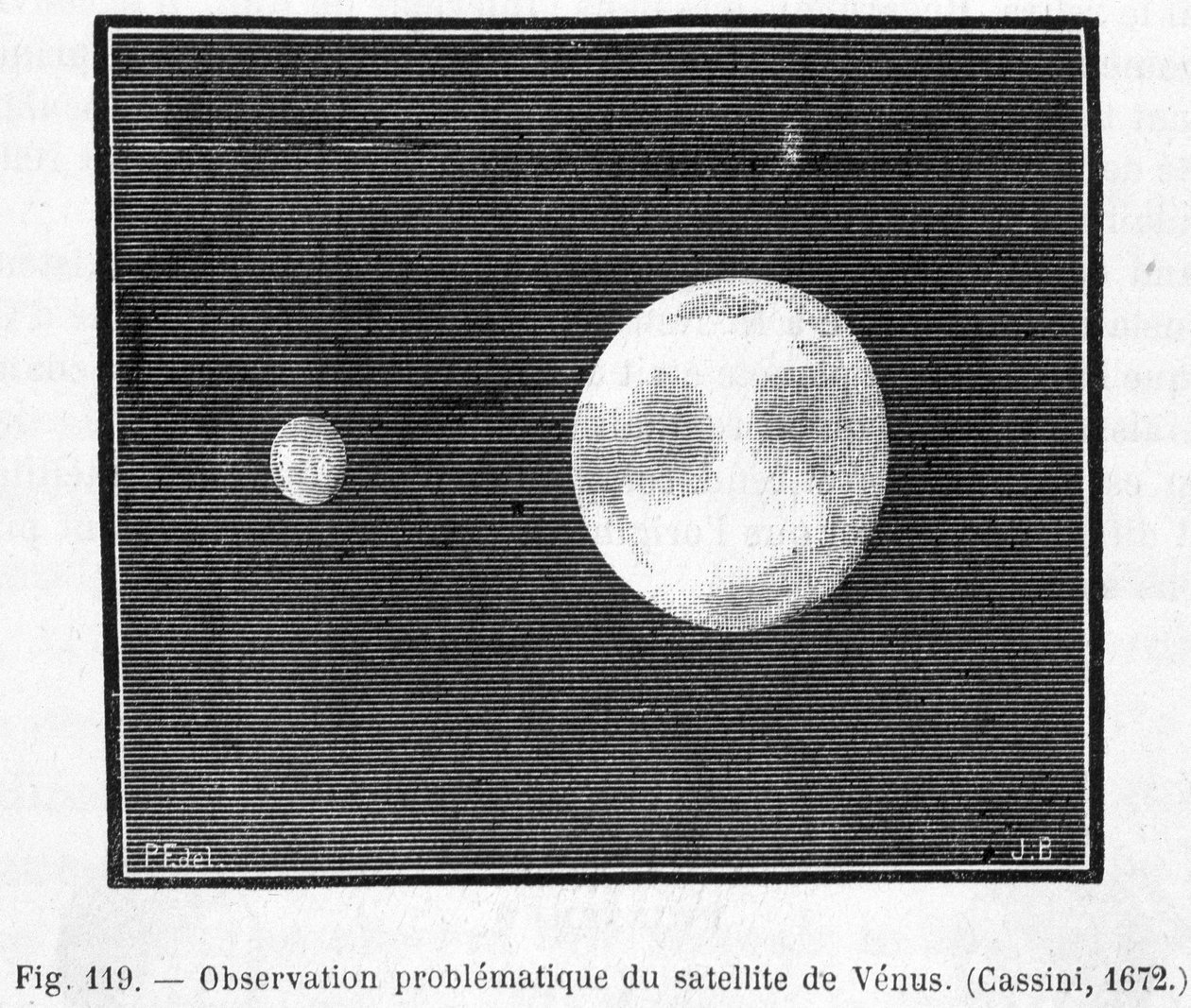 Osservazione problematica del satellite di Venere (Cassini) da French School