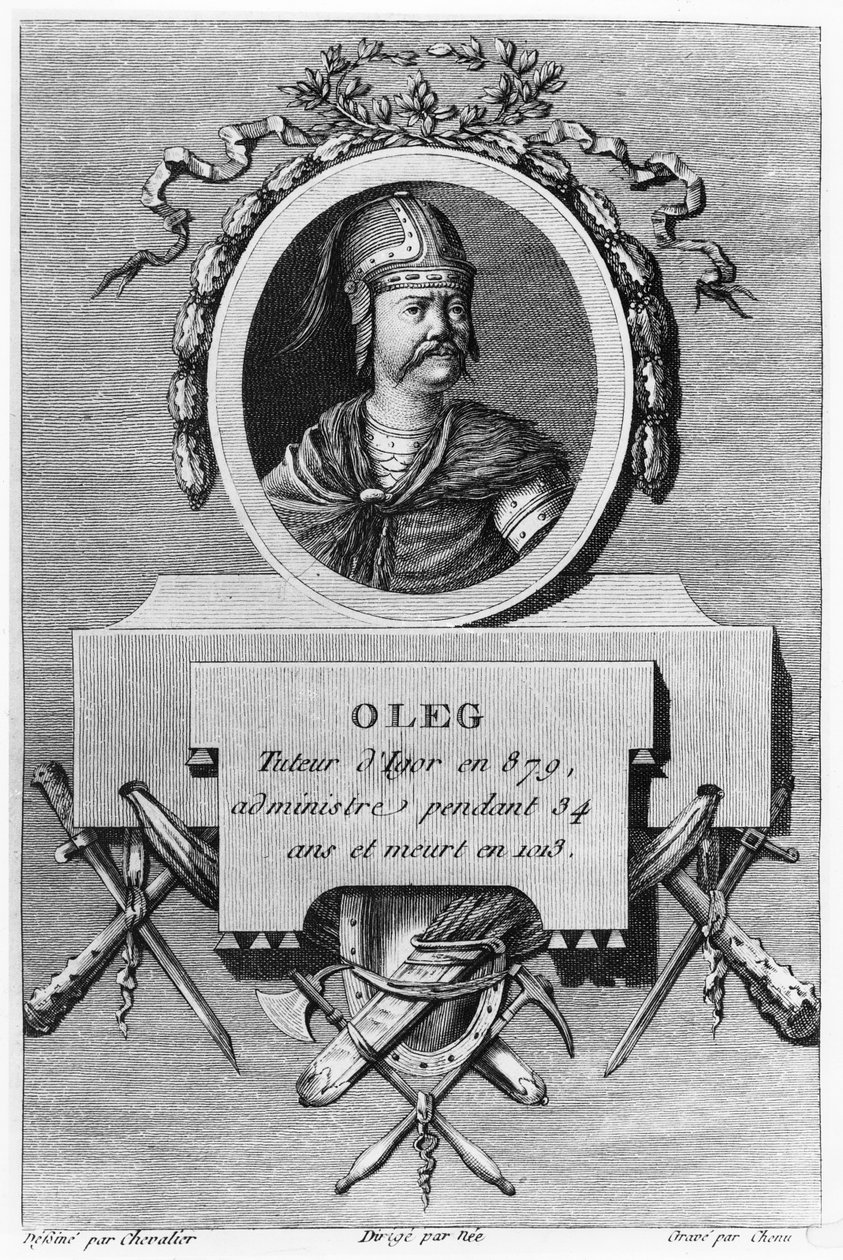 Oleg di Novgorod da French School