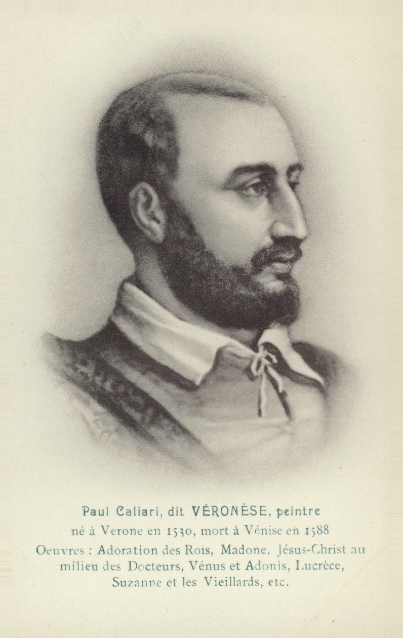 Paolo Veronese, pittore italiano (litografia) da French School
