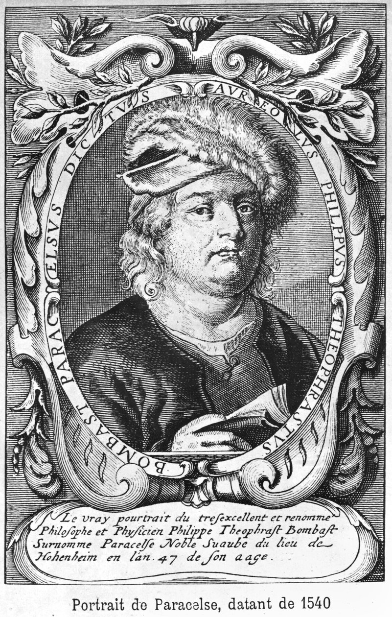 Paracelso, 1540 da French School