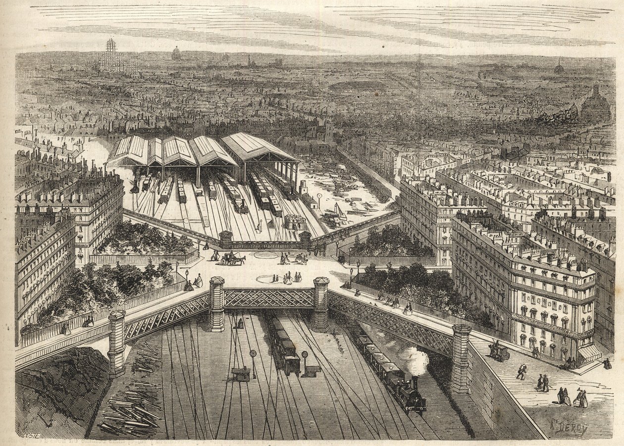 Parigi - Gare de Paris-Saint-Lazare Place de l