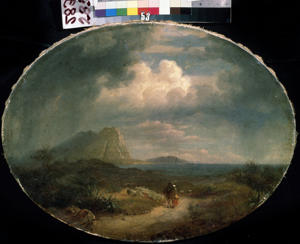 Paesaggio italiano da French School