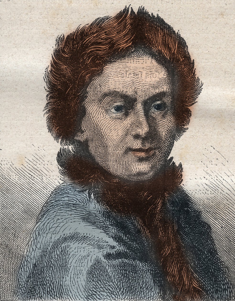 Pierre Louis Moreau de Maupertuis, astronomo (1698 - 1759) - illustrazione tratta da "I grandi marinai del XVIII secolo" da French School