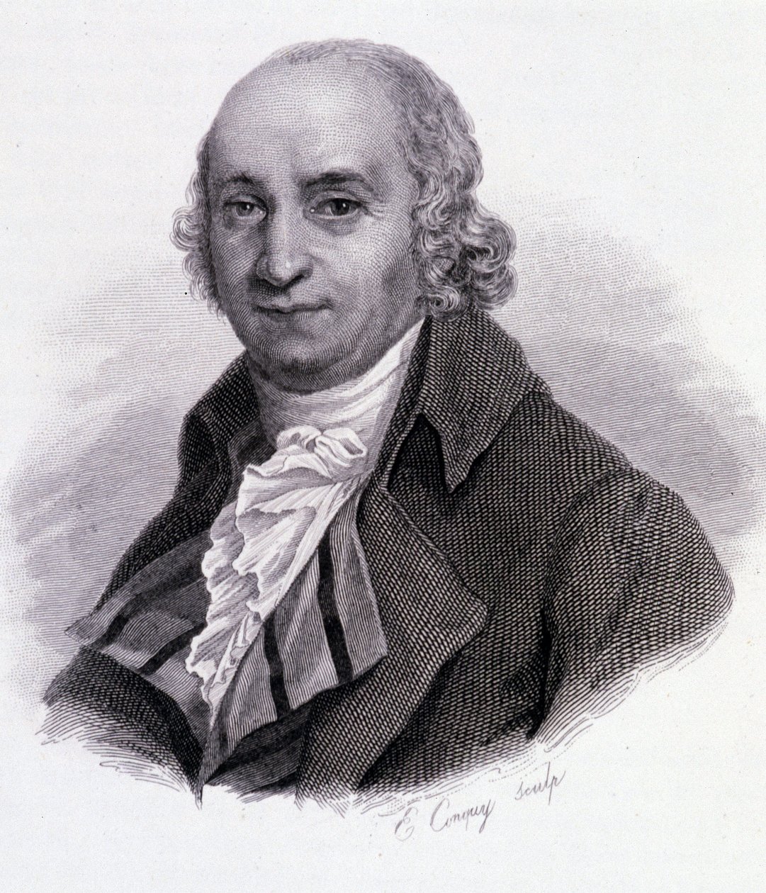 Pierre Samuel Dupont de Nemours (1739-1817) - in "Ritratti di uomini utili" da French School