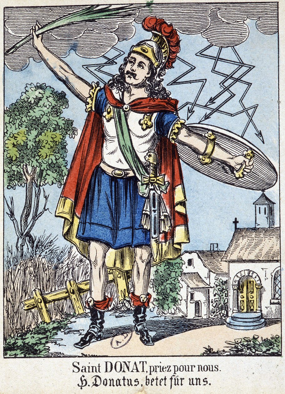 Immagine pia "San Donato, prega per noi" da French School