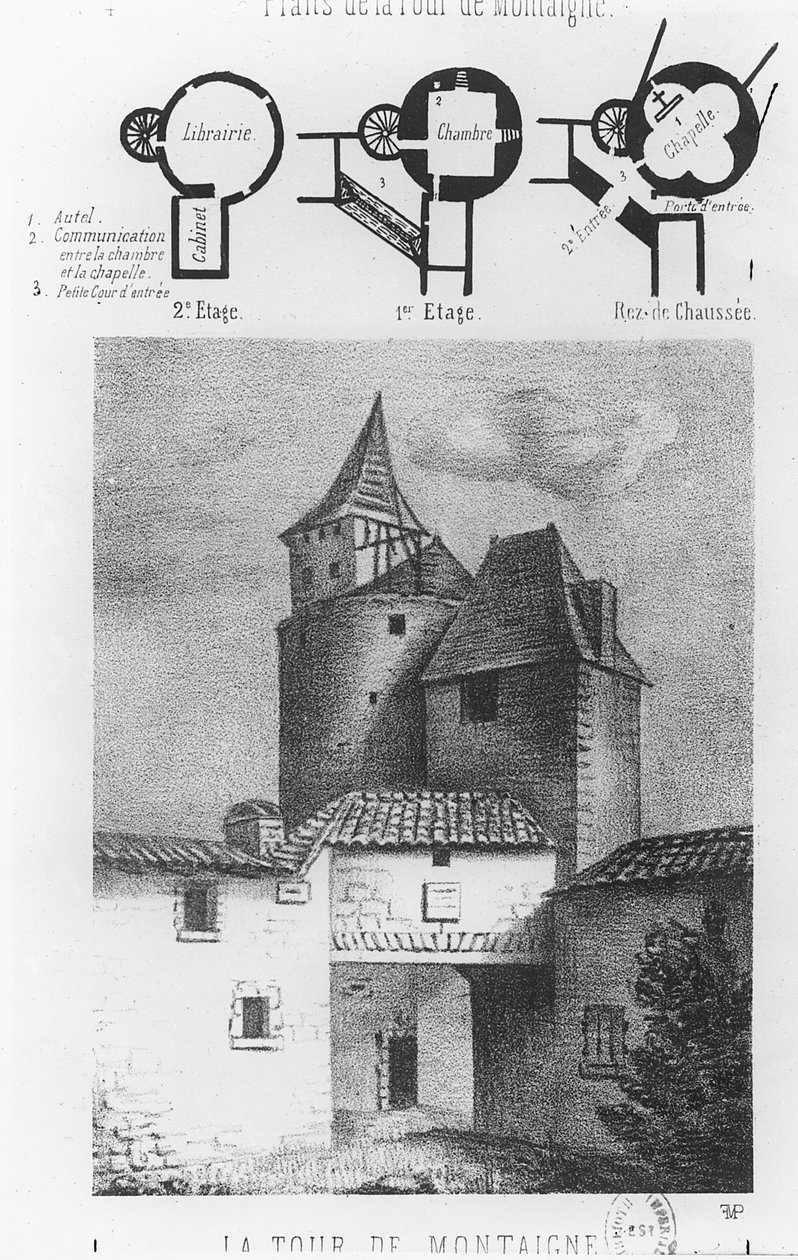 Piano della Tour de Montaigne, a Saint-Michel-de-Montaigne da French School