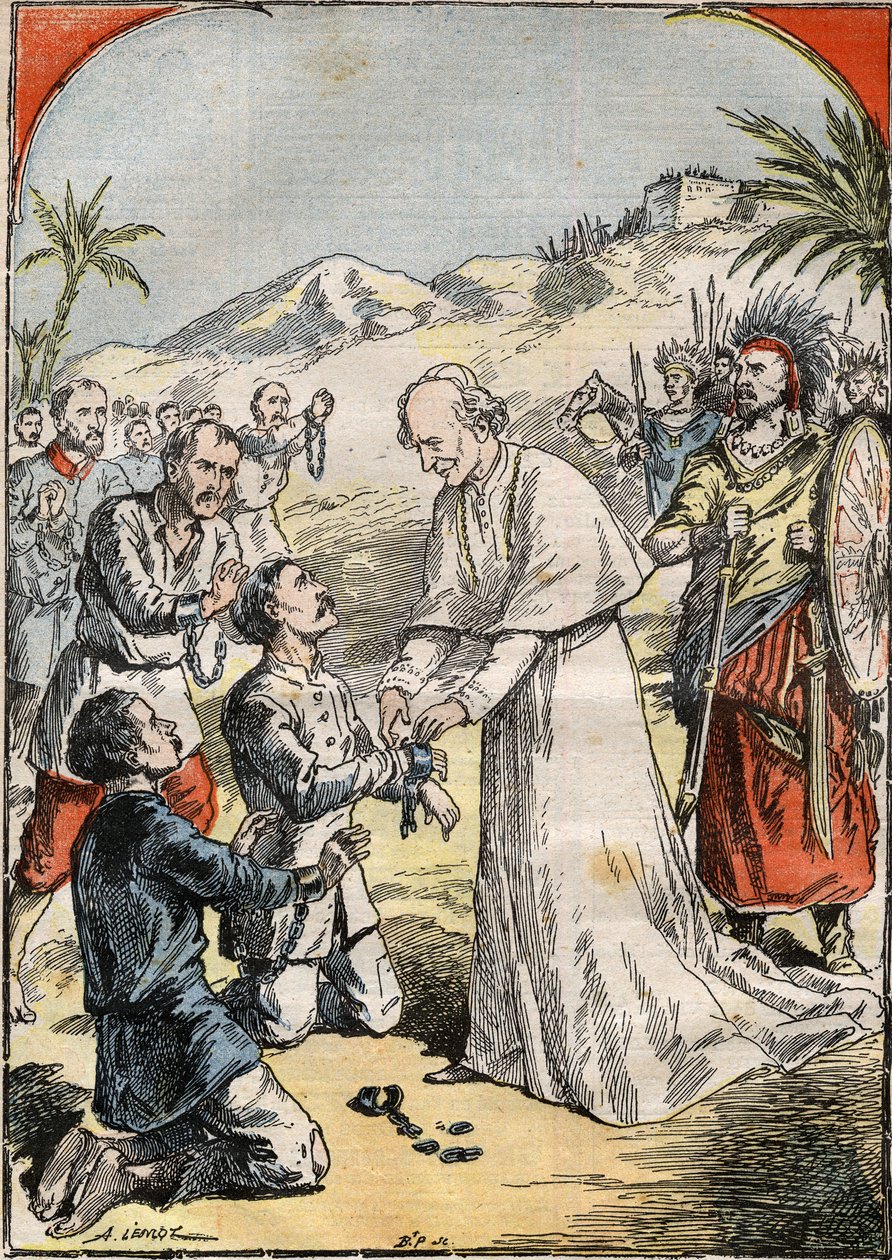 Papa Leone XIII (Gioacchino Pecci) da French School