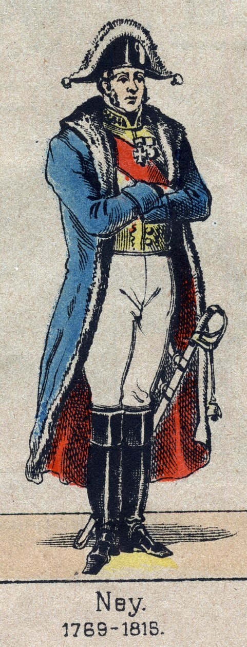 Ritratto a figura intera di Michel Ney (1769-1815) maresciallo dell