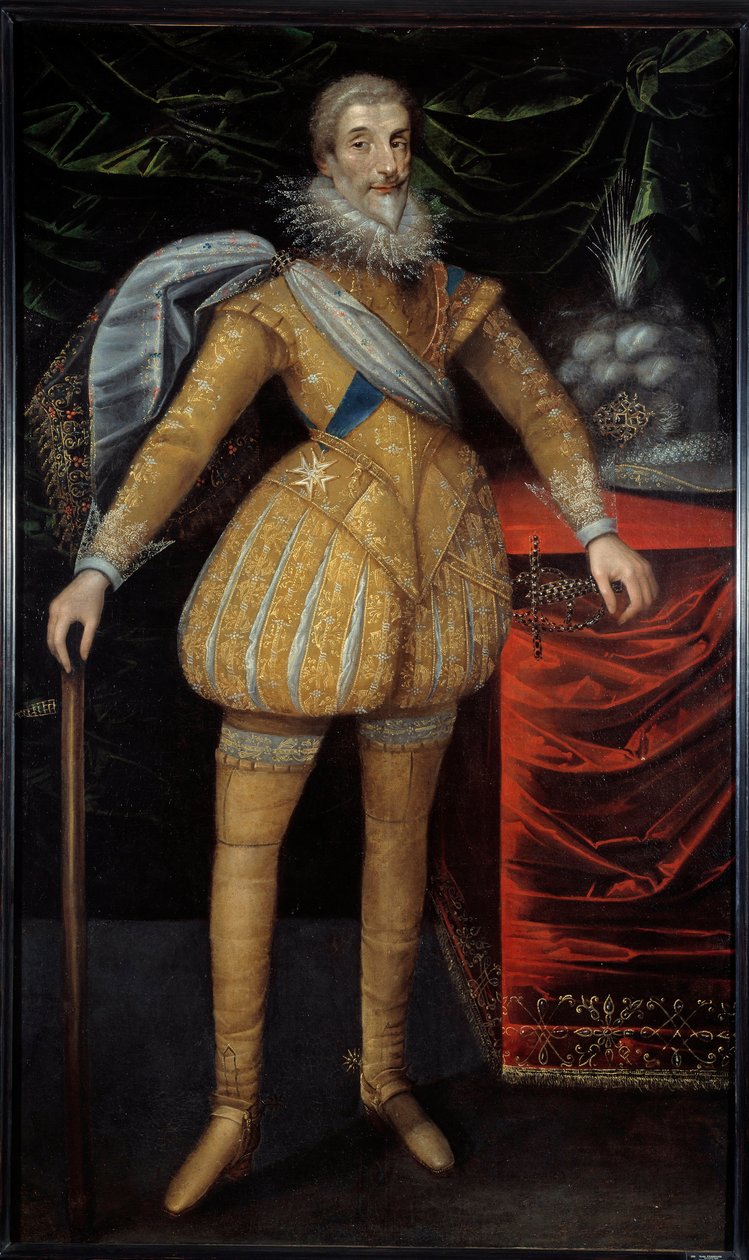 Ritratto a figura intera di Jean Louis de Nogaret de La Valette (1554-1642) Duca di Épernon da French School