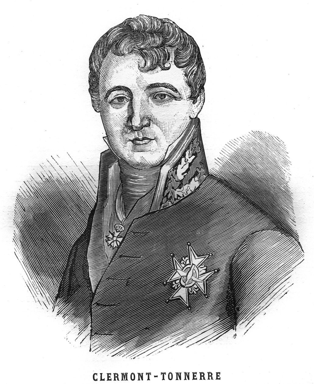 Ritratto di Aimé Marie Gaspard de Clermont-Tonnerre da French School