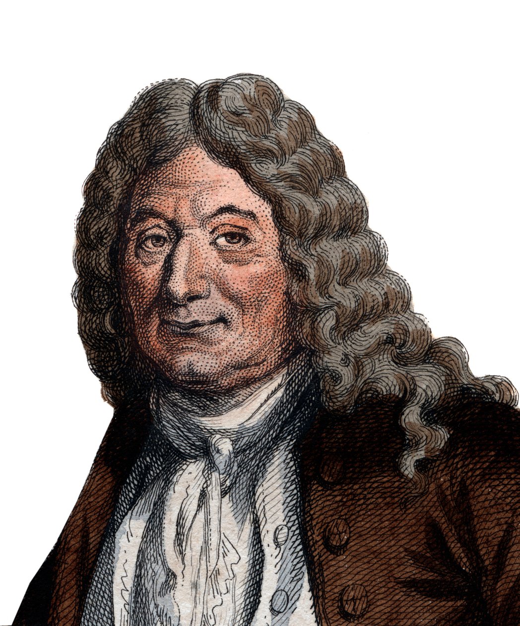Ritratto di Alain René Lesage (Le Sage) (1668-1747), romanziere e drammaturgo francese da French School
