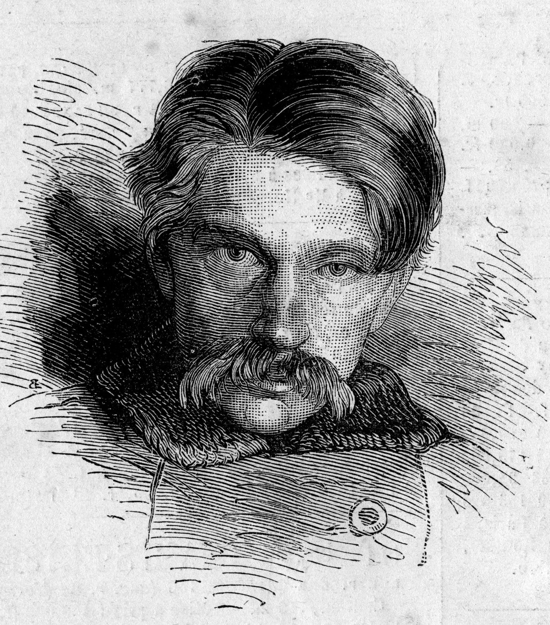 Ritratto di Alexander Soloviev, che tentò di assassinare lo zar russo Nicola II il 14 aprile da French School