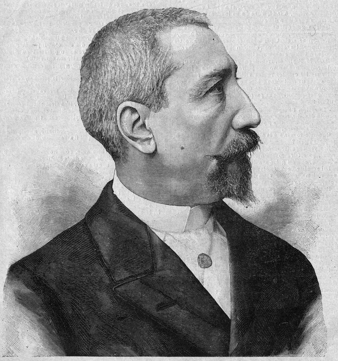 Ritratto di Anatole France (1844-1924), romanziere e poeta francese, membro dell
