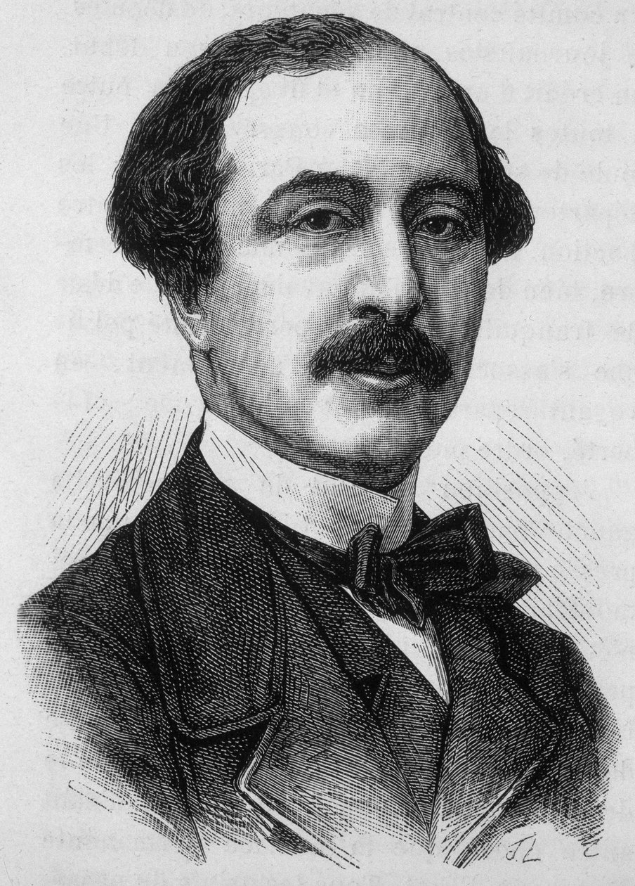 Ritratto di Anatole Prevost Paradol, giornalista e politico francese (1829 -1870) da French School