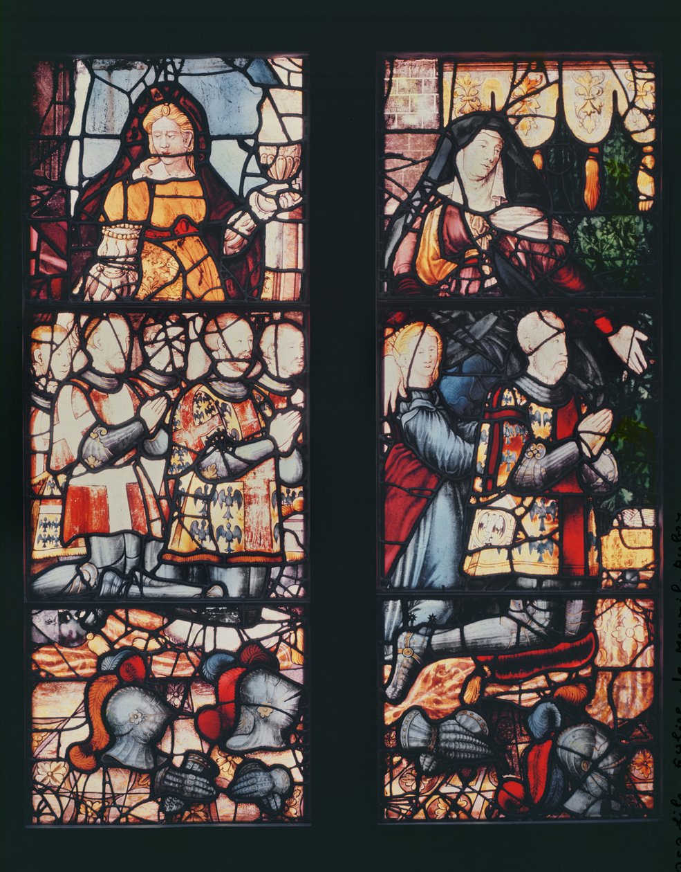 Ritratto di Anne de Montmorency (1493-1567) e dei suoi figli, c.1555-60 da French School