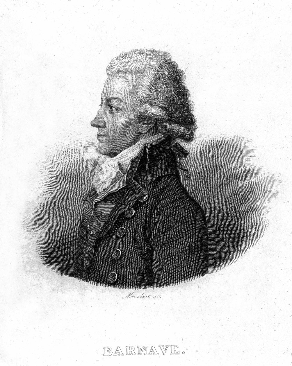Ritratto di Antoine Barnave (1761 - 1793), rivoluzionario francese - in 