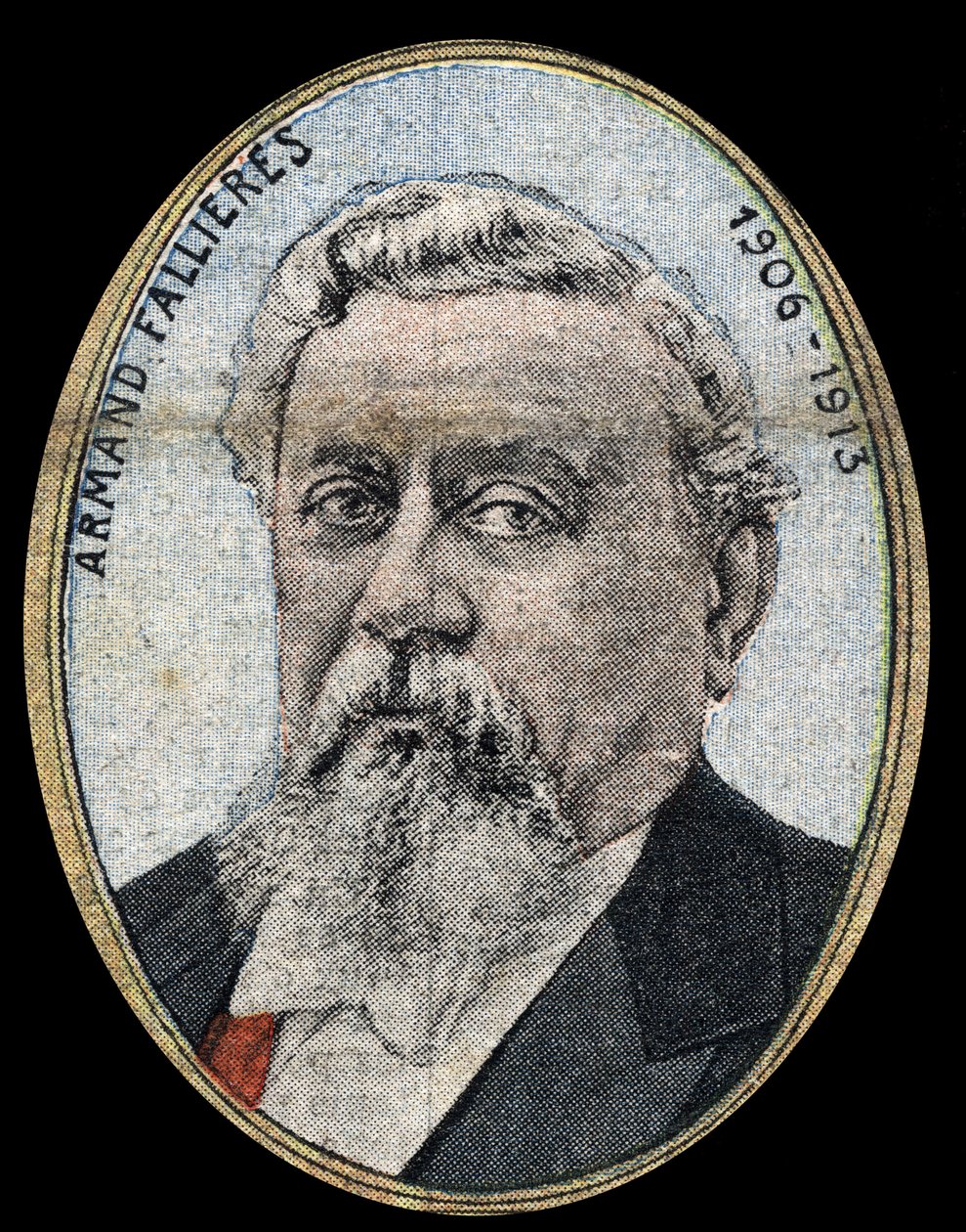 Ritratto di Armand Fallieres (1841-1931) Presidente della Repubblica. da French School