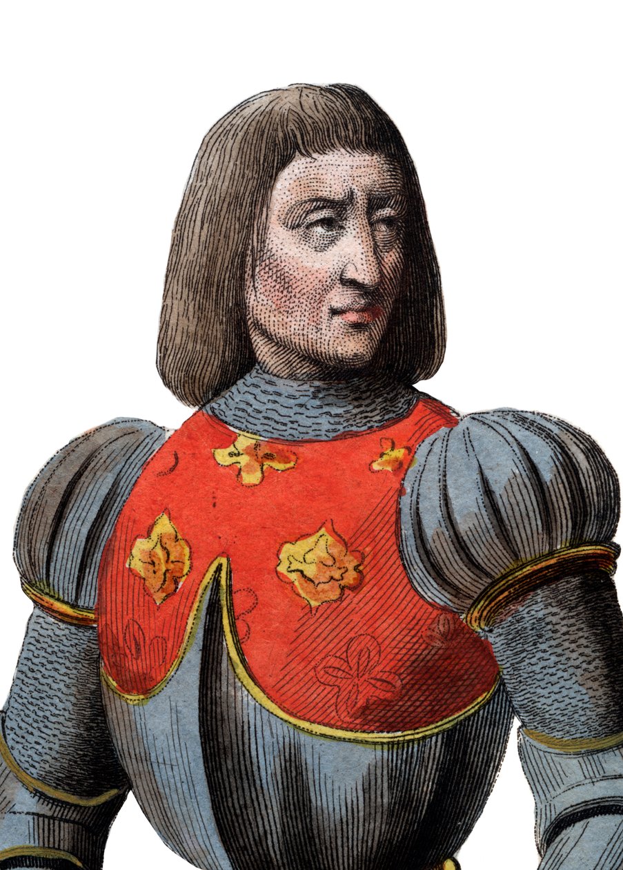 Ritratto di Arturo III Duca di Bretagna (1393-1458) da French School