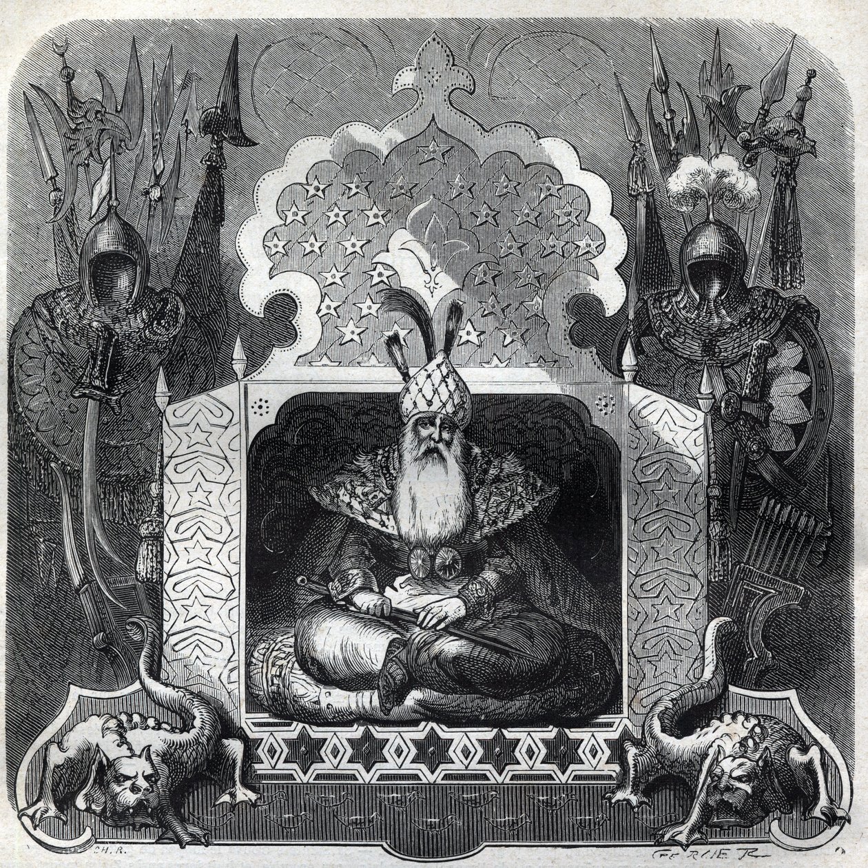 Ritratto di Bayezid I da French School